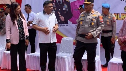 Berkunjung di Kotamobagu, Kapolda Sulut Disambut Baik Ketua DPRD Meiddy Makalalag