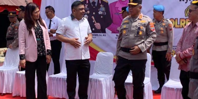 Kunjungan Kerja Kapolda Sulut di Kotamobagu