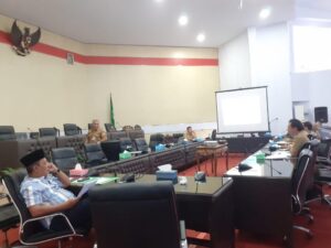 Komisi I DPRD Kotamobagu Gelar RDP Bersama Diskominfo Terkait Evaluasi Anggaran