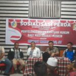 Sosialisasi Perda Ketua DPRD Kotamobagu Meiddy Makalalag