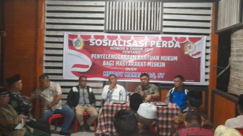 Selain Sosialisasikan Perda, Ketua DPRD Kotamobagu juga Serap Aspirasi Masyarakat Poyowa Bersatu