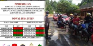 Setiap Hari Terjebak Macet, Jalan Trans di Desa Komangaan Diberlakukan Buka-Tutup