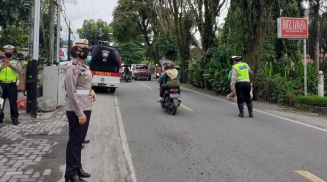 Antisipasi Balap Liar saat Ramadan, Satlantas Polres Kotamobagu Lakukan Patroli Rutin