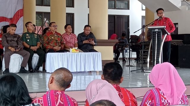 Sekda Bolmong Minta Kepala OPD Tingkatkan Pelayanan Publik