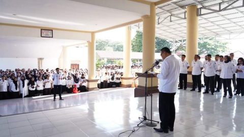 Ini Pesan Limi Mokodompit Saat Pimpin Apel Perdana Usai Libur Lebaran