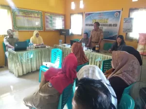 Pemdes Moyongkota Gelar Pelatihan Pemutakhiran Data IDM Berbasis SDGs Desa