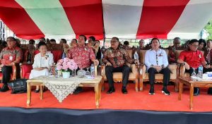 Limi Mokodomopit Sambut Kedatangan Wagub Sulut pada Perayaan HUT GPDI ke-86 di Bolmong