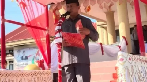 Sekda Bolmong Pimpin Upacara Harkitnas ke 115