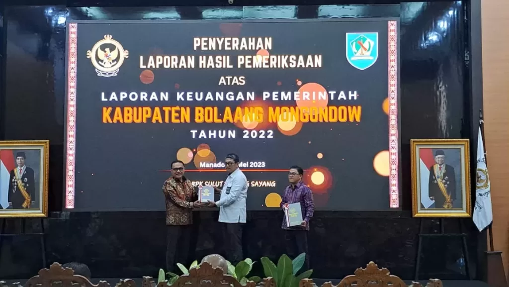 Pemkab Bolmong Kembali Raih WTP dari BPK RI