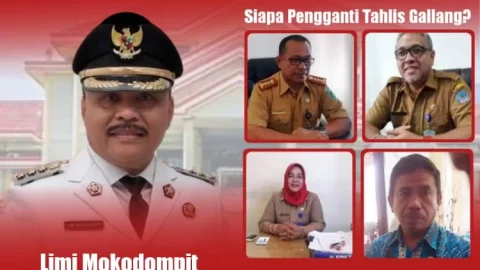 Siapa Pengganti Tahlis Gallang? Berikut Ini Sejumlah Birokrat Bolmong Berpeluang Pj Sekda