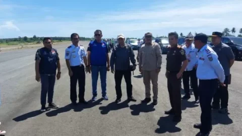 Proyek Bandara Bolmong Terbentur Sejumlah Kendala, Tiang Listrik Dan Gunung Desa Tuyat Jadi Hambatan