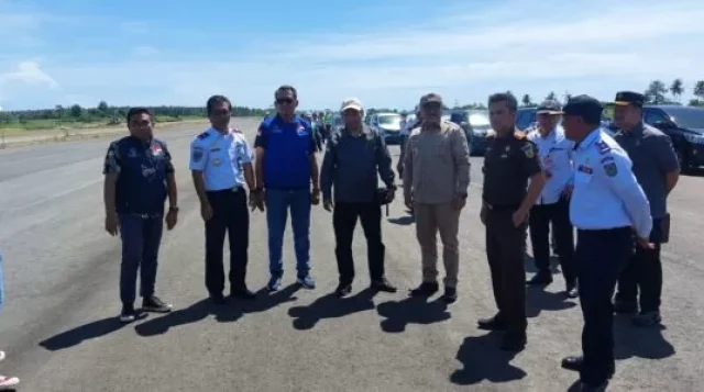Proyek Bandara Bolmong Terbentur Sejumlah Kendala, Tiang Listrik Dan Gunung Desa Tuyat Jadi Hambatan