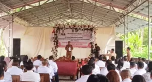Buka Rapat Kerja APDESI, Pj Bupati Bolmong Minta Kepala Desa Tingkatkan Inovasi