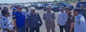 Pj Bupati Bolmong Dampingi Tim Kejagung Tinjau Pembangunan Bandara