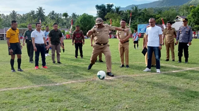 Bupati Cup 2023 Digelar, Limi Mokodompit:Untuk Menjaring Atlet Terbaik Sepak Bola