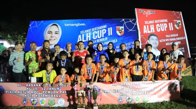 Ketua DPRD Dan Walikota Kotamobagu Tutup Turnamen Sepak Bola ALH Cup II