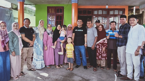 Ketua DPRD Kotamobagu Silaturahmi Halal Bihalal di Desa Moyag