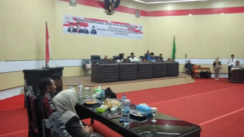 DPRD KK Gelar Paripurna LKPJ Tingkat I Tahun 2022