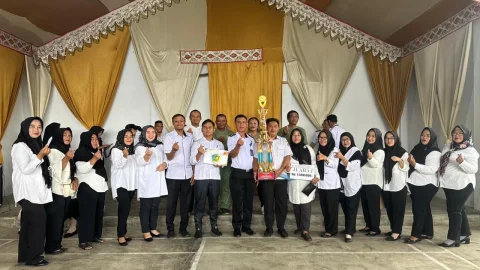 Poyowa Besar Satu Raih Juara 1 Lomba Kebersihan Tingkat Kecamatan, Sangadi:Ini Berkat Semua Masyarakat