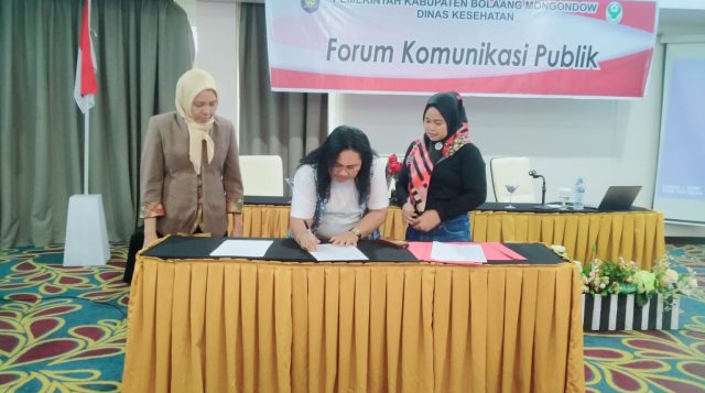 Tingkatkan Mutu Pelayanan, Dinkes Bolmong Tetapkan Delapan Pelayanan Publik