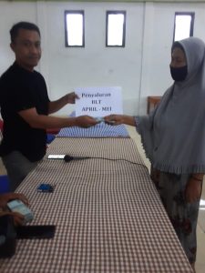 Pemdes Sumber Rejo Salurkan BLT DD Tahap II