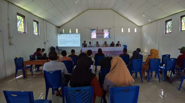 Kejari Kotamobagu Bersama Polres Beltim Gelar Sosialisasi Penyuluhan hukum di Desa Sumber Rejo