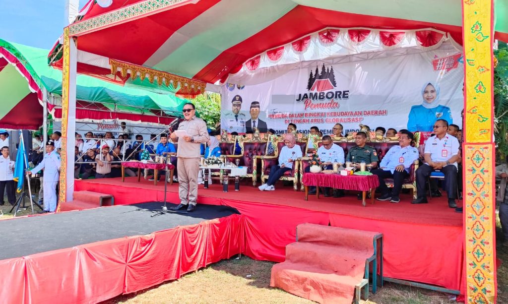 Limi Mokodompit Buka Resmi Jambore Pemuda KNPI Bolmong
