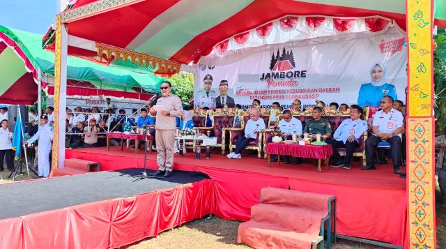 Limi Mokodompit Buka Resmi Jambore Pemuda KNPI Bolmong