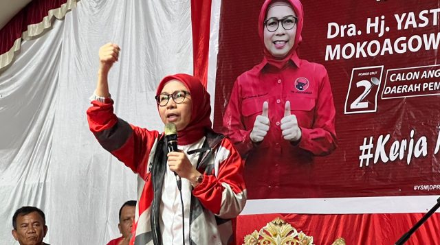 Tak Terbendung, Rakyat Siap Menangkan YSM ke Senayan, Emak-Emak:Yang Lain Bagabungjo