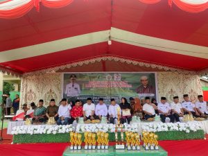 Pembukaan PORSENIA di Yayasan Al-Hikmah Mogutat Dihadiri Ketua DPRD