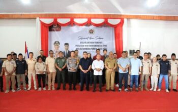 Meiddy Makalalag Hadiri Pelantikan Pengurus PWI Kotamobagu 5 Pelantikan PWI Kotamobagu