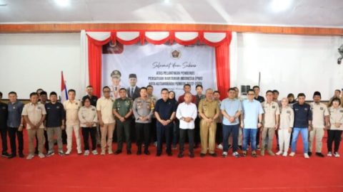 Meiddy Makalalag Hadiri Pelantikan Pengurus PWI Kotamobagu