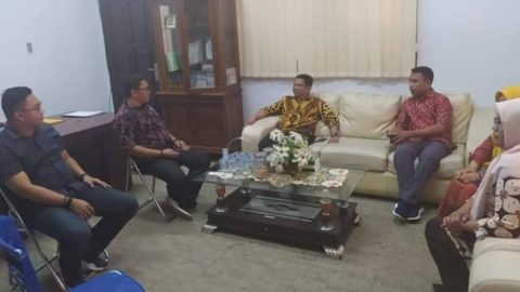 Kunker di Kota Kotamobagu, DPRD Kabupaten Gorontalo Disambut Meiddy Makalalag