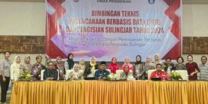 Dinas Pendidikan Bolmong Gelar Bimtek Perencanaan Berbasis Data