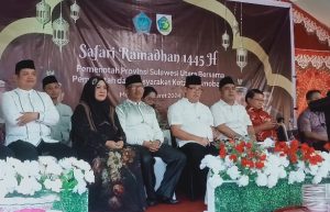Meiddy Makalalag Dampingi Steven Kandouw Safari Ramadan di Kota Kotamobagu