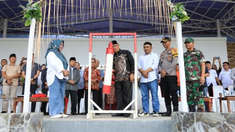 Ketua DPRD Kotamobagu Hadiri Peresmian Alun-alun Boki Hontinimbang