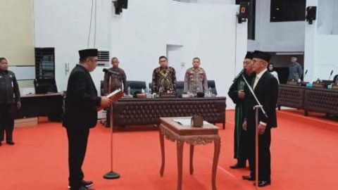 Meiddy Makalalag Pimpin Paripurna PAW Anggota DPRD Kotamobagu