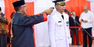 Jusnan Mokoginta Resmi Dilantik Penjabat Bupati Bolmong