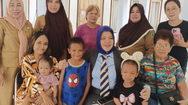 Senyum Kasih Sayang Terpancar Tiga Bocah Viral Saat Tinggal di Rudis Bupati Bolmong