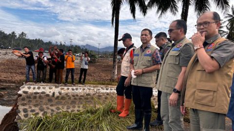 Pemkab Bolmong Terima DSP dan Dukungan Logistik dari BNPB Untuk Penanganan Bencana Banjir