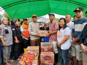 Gerak Cepat Pj Bupati Jusnan Calamanto Mokoginta Tangani Banjir, Warga Terdampak Diberi Bantuan