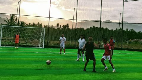 Persbom Tampil Memukau Lawan Perskota, Seakan Kembalinya PERSIBOM