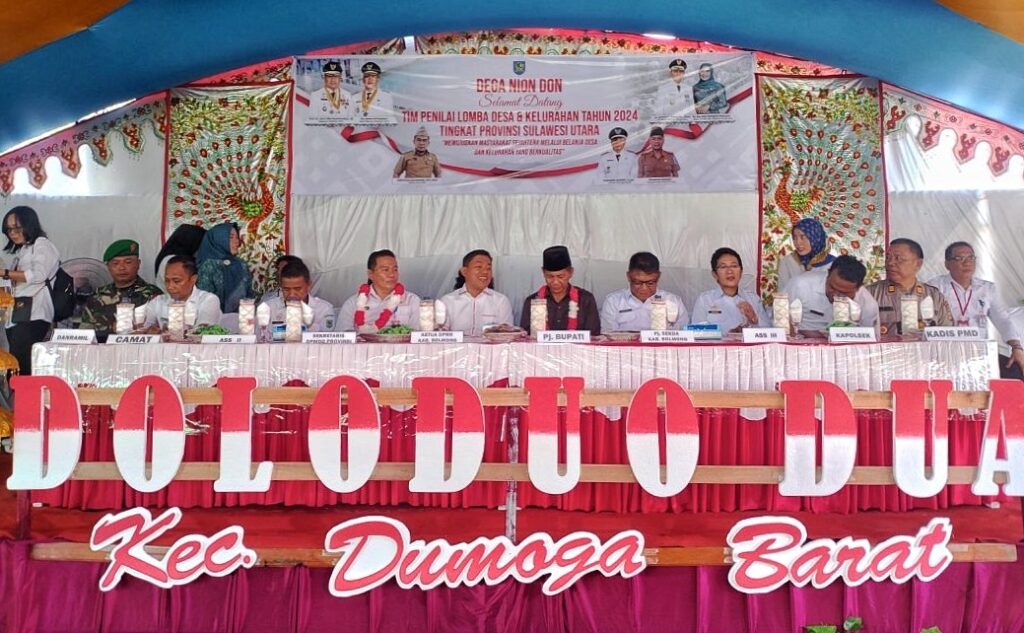 Desa Doloduo Dua Juara Satu Lomba Desa Tingkat Provinsi Sulut