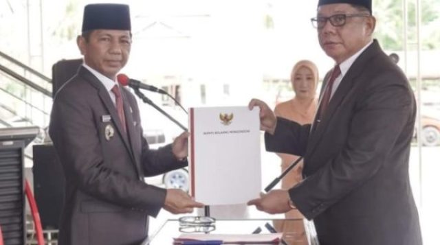 Abdullah Mokoginta Sekda Definitif Bolmong
