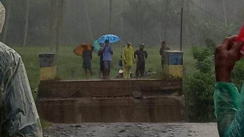 Ratusan Rumah di Bolmong Terendam, Dua Jembatan Putus