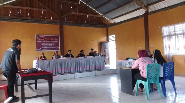 Bawaslu Bolmong Awasi Pleno DPHP Tingkat Desa