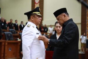Sekda Bolmong Abdullah Mokoginta Dilantik Sebagai Penjabat Walikota Kotamobagu