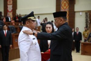 DPRD Kotamobagu Ucapkan Selamat Kepada Pj Walikota Abdullah Mokoginta