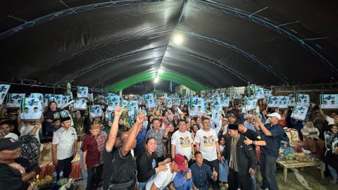 Kampanye Dialogis di Gogagoman Spektakuler, Meiddy-Syarif Harga Diri Orang Pasar