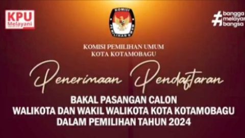 Tiga Paslon Mendaftar ke KPU Kotamobagu